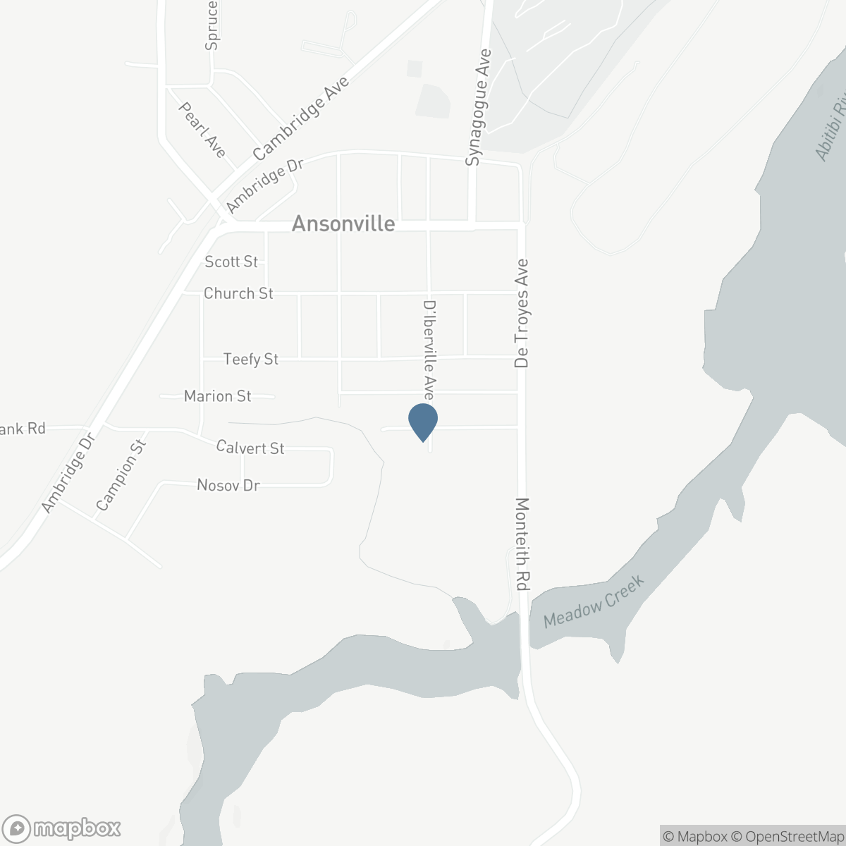 309 D'IBERVILLE AVENUE, Iroquois Falls, Ontario P0K 1G0